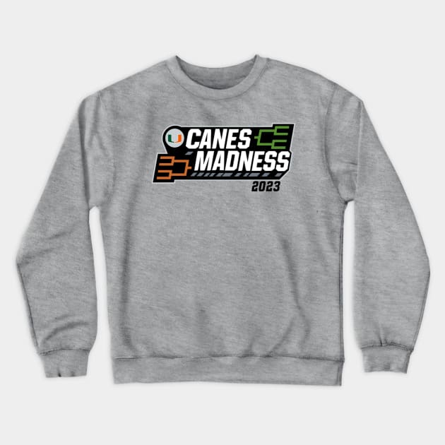 Miami March Madness 2023 Crewneck Sweatshirt by March Madness